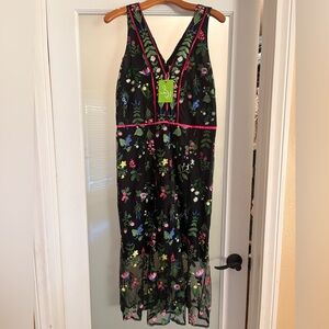 Sam Edelman Black Floral Dress